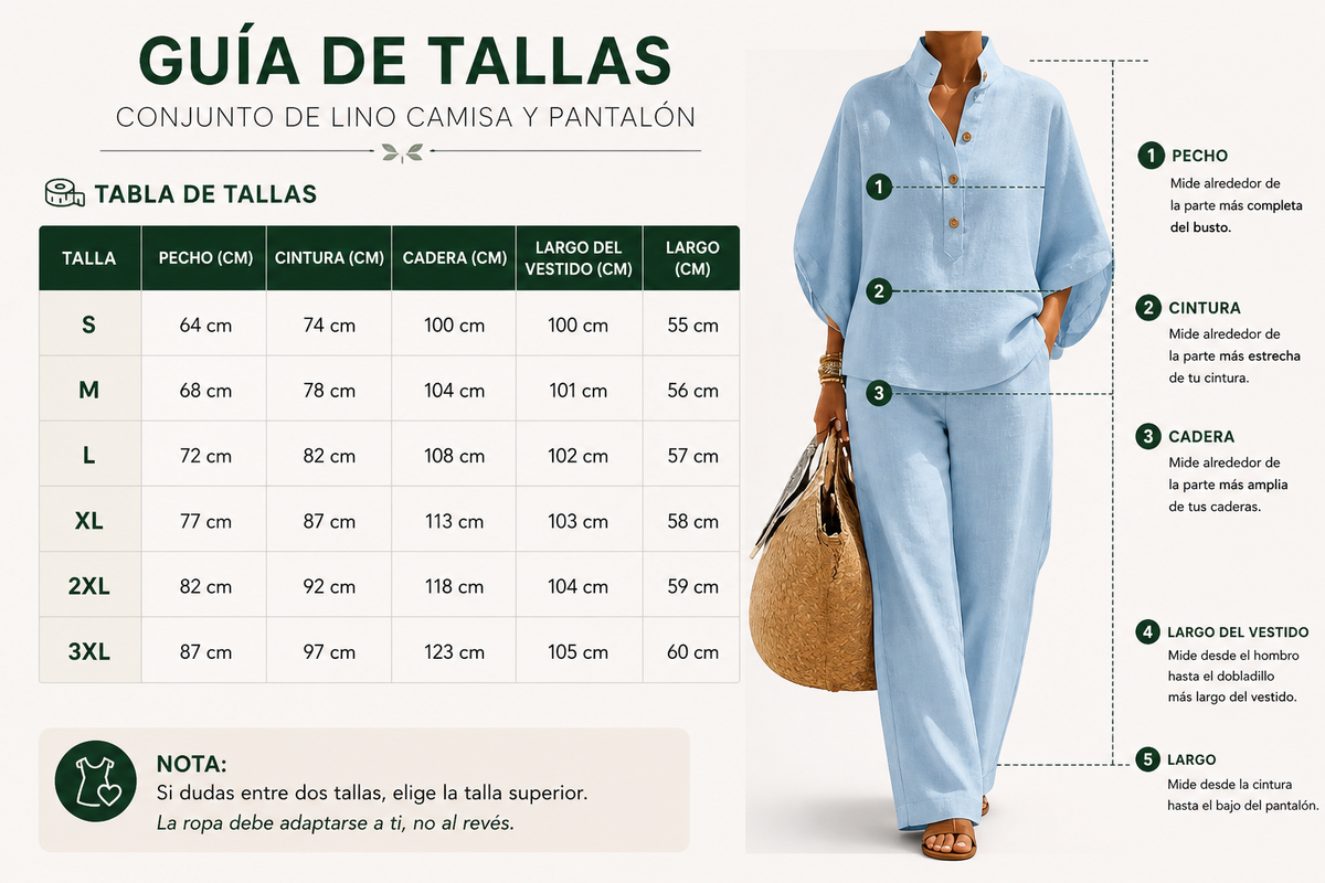 Tabla de tallas