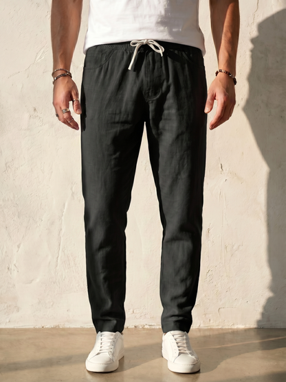 Martin |Pantalones de Playa de Lino