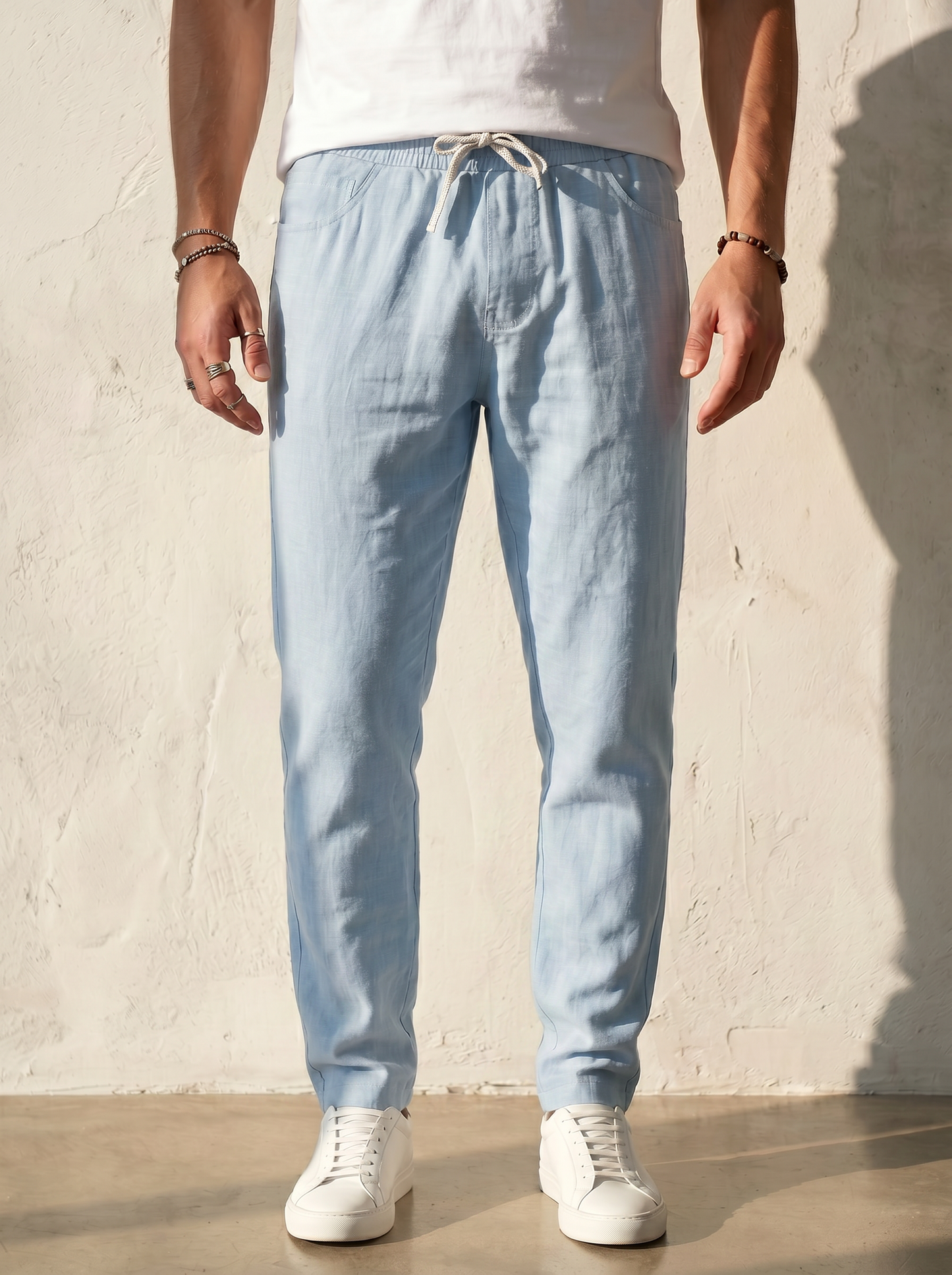 Martin |Pantalones de Playa de Lino