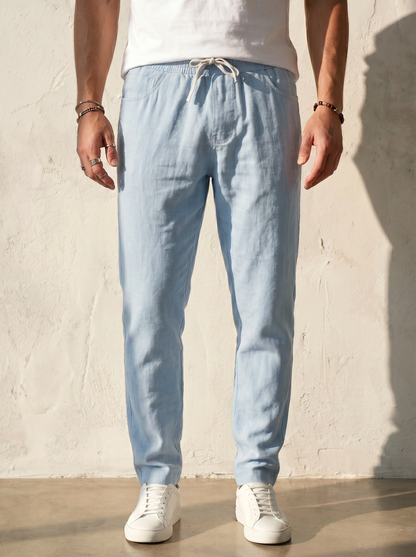 Martin |Pantalones de Playa de Lino