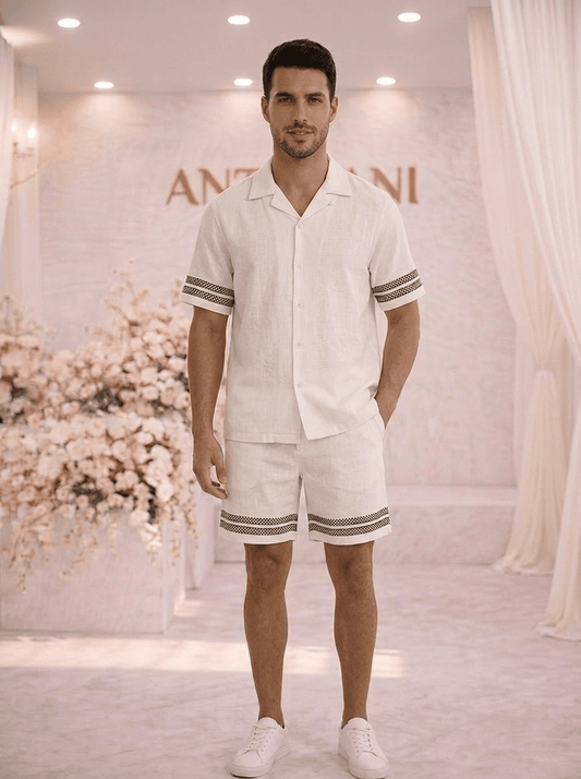 Conjunto de verano Casablanca-pantalones+short