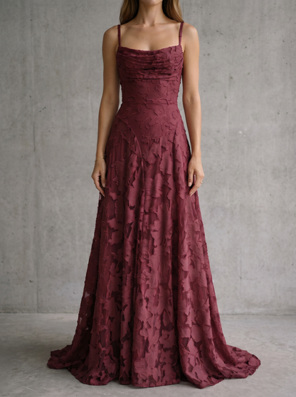 SOFIA | Elegante vestido largo de encaje
