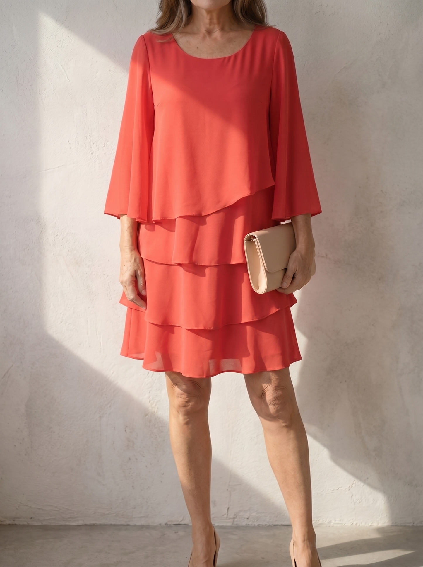 MARTA | Elegante vestido con volantes